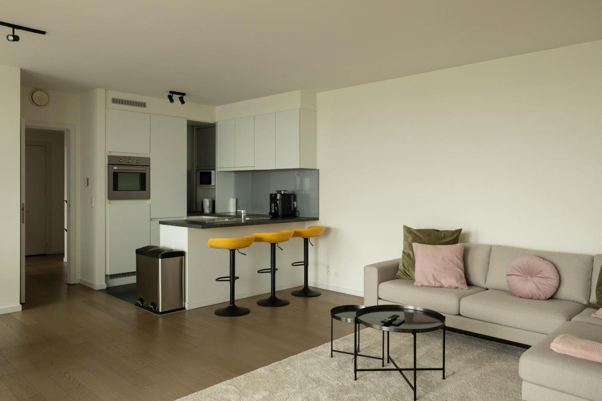 Uniek Appartement - Mooiste En Hoogste Uitzicht Op Antwerpen! - Incl Gratis Parking Esterno foto